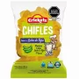 Chifle Salado "CRICKETS" Sabor Leche de Tigre, Bolsa 150g