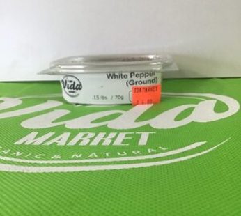 White Pepper Ground (Pimienta blanca molida)